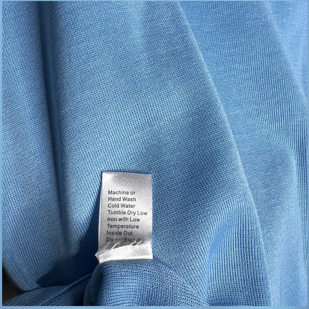 Ming Wang Vibrant Blue Tank Top - Picture 7 of 8